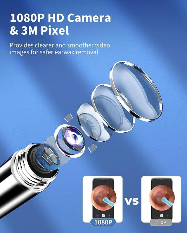 Easy Ear Cleaner 8 Pcs Ear Set with Camera