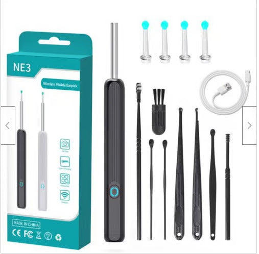 Easy Ear Cleaner 8 Pcs Ear Set with Camera
