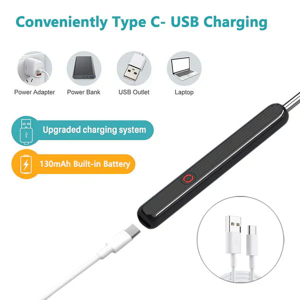 Easy Ear Cleaner 8 Pcs Ear Set with Camera