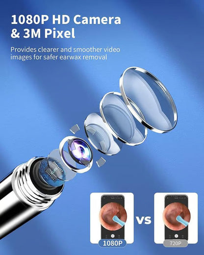 Easy Ear Cleaner 8 Pcs Ear Set with Camera