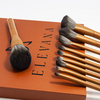Elevana Luxe 10 Makeup Brush Set