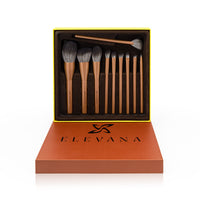 Elevana Luxe 10 Makeup Brush Set