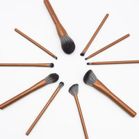 Elevana Luxe 10 Makeup Brush Set